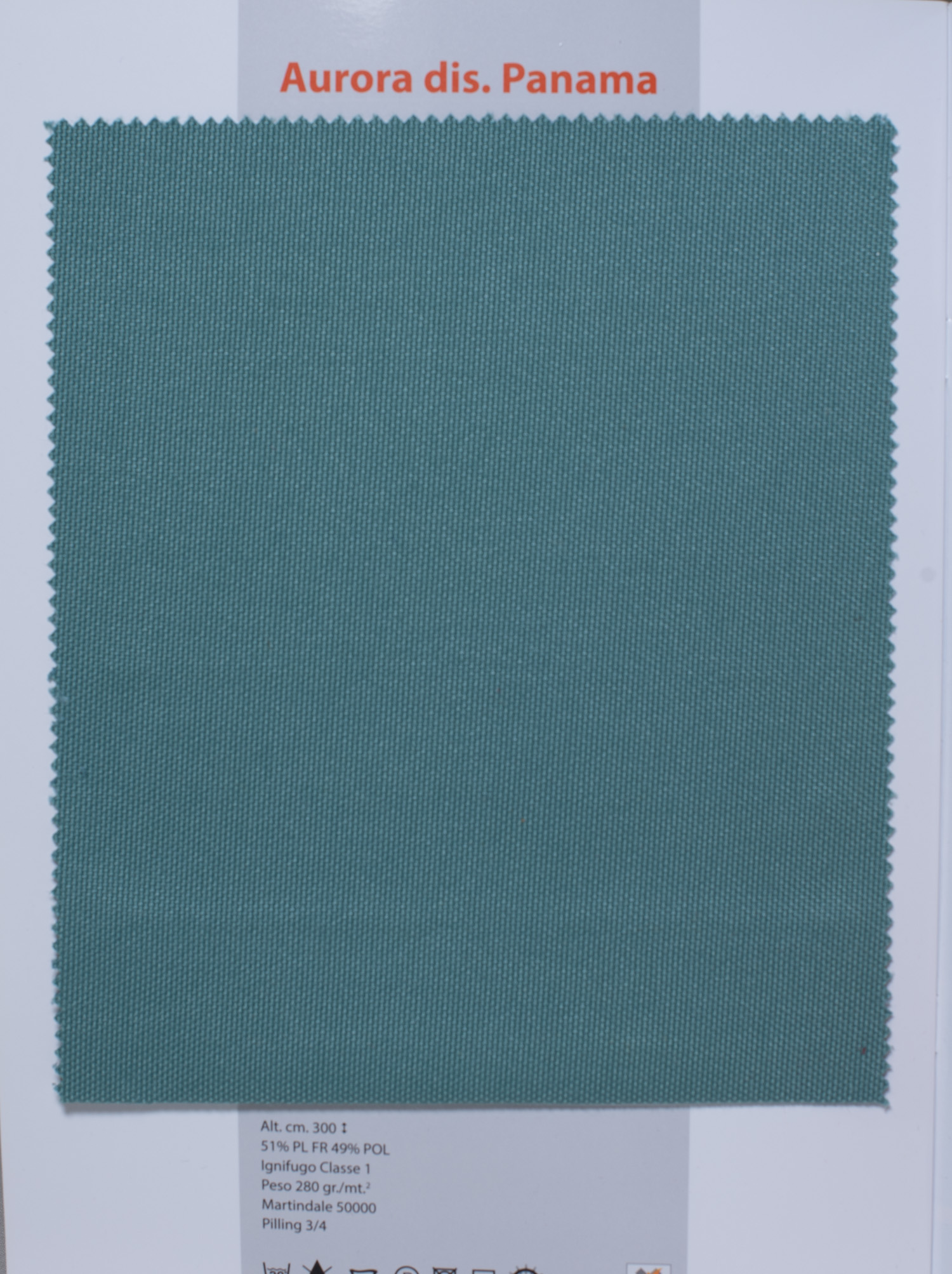 Raso ignifugo unito o jaquard H 300 - immagine 4