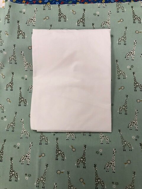 Lenzuola copri brandina 100% cotone - immagine 2