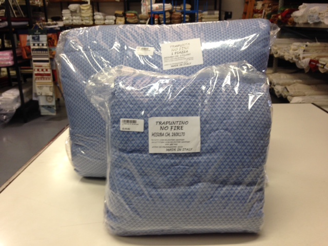 Trapunta ignifuga 300gr 1 posto - immagine 3