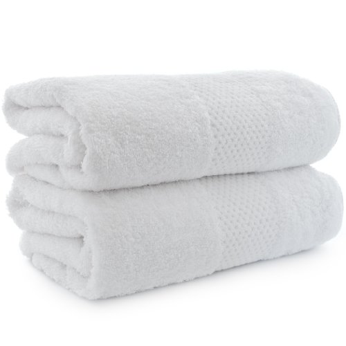 Asciugamano Bianco Telo - immagine 2