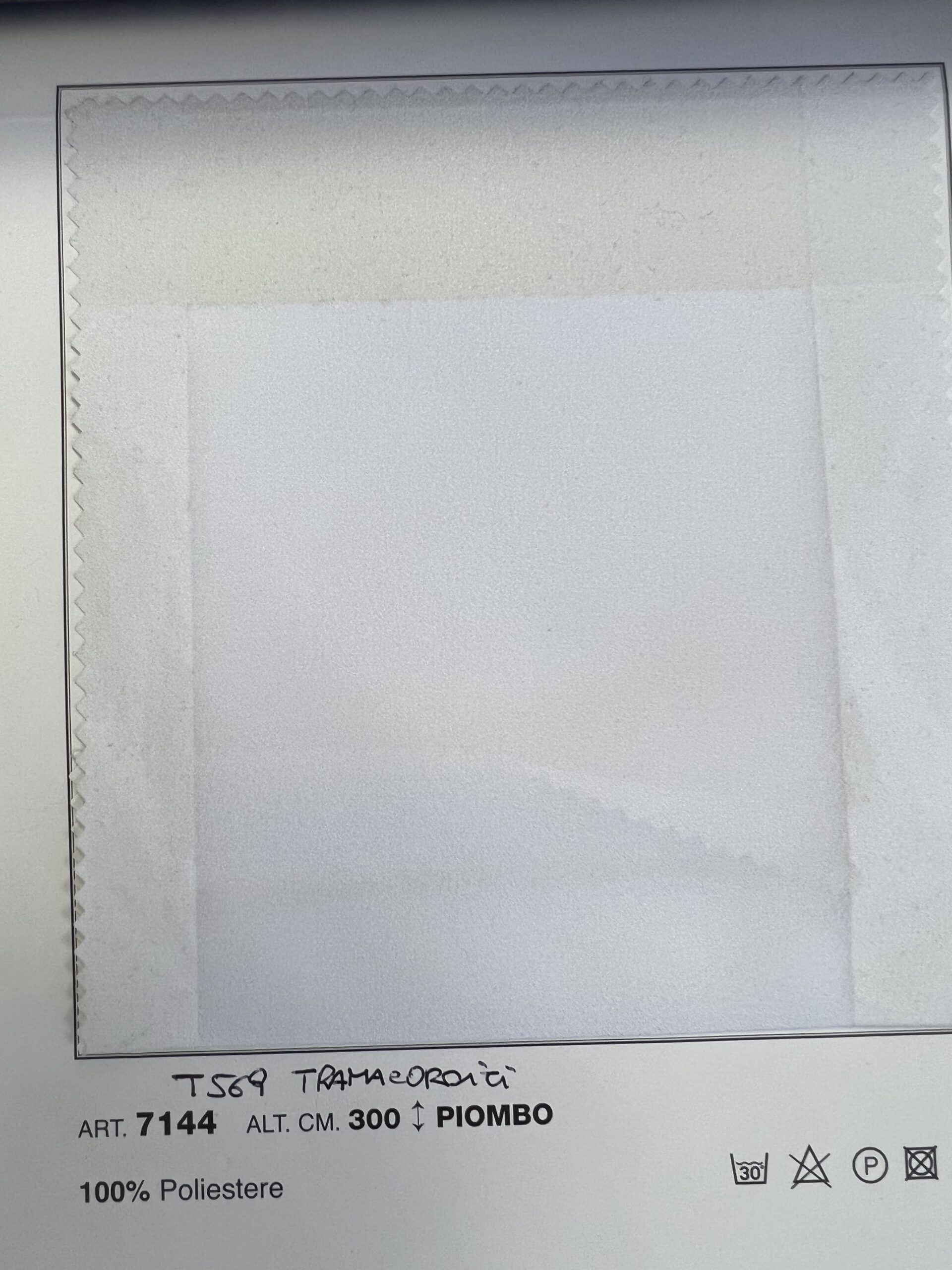 Tenda Georgette H300 c. piombo - immagine 4