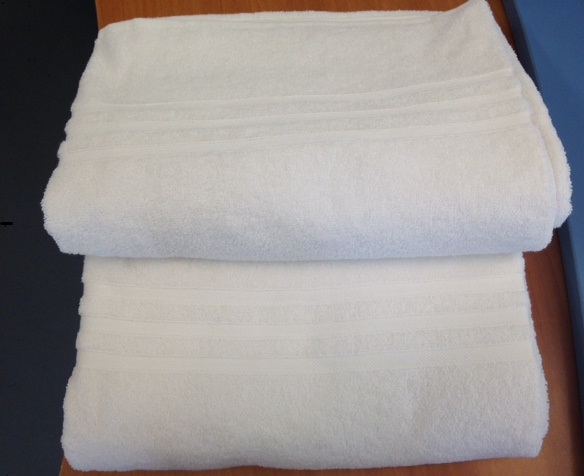 Asciugamano Bianco Telo - immagine 3