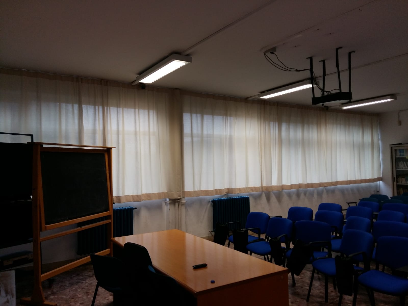 Tenda Ignifuga per Scuole Etamine bianco/panna - immagine 2